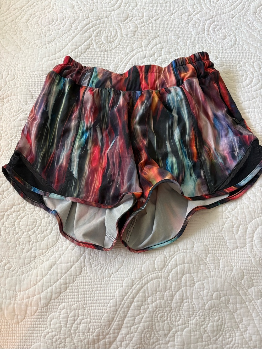 Women's Multicolor Active Running Shorts